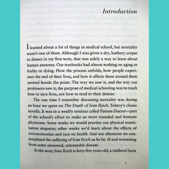 Book - Being Mortal: Medicine and What Matters in the End, by Atul Gawande - Picture 2 of 16